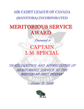 Meritorious Service Award